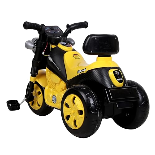 Image of Delhi Retailer Tricycle with Light & Music /Baby Trike /Age Group 2 Year to 5years (Red) (Yellow)