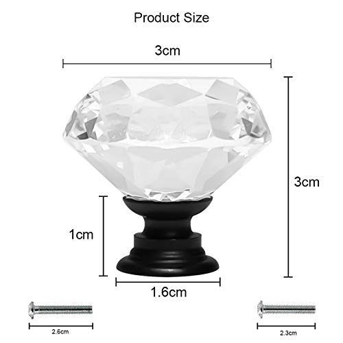 East West Consolidated Dynasty 30Mm Glass Crystal Dresser Drawer Kitchen Cabinet Door Hardware Knobs Handles Bronze 5 Pack Bronze Lot Of 5 #TOP1