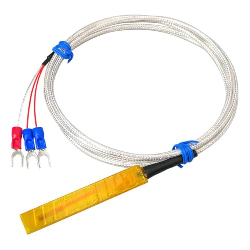Termistor PT100 de superficie Clase B con sonda para bobinado de motores y cable de 0.5m, 1 unidad