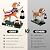 Solar Dog Garden Statue with Lantern Light, 11 Inch Dog Figurine Outdoor Decor, Outdoor Statues for Yard Lawn Porch Patio Balcony Home House, Unique Gift for USA 250th Anniversary Decor?4th of July ?