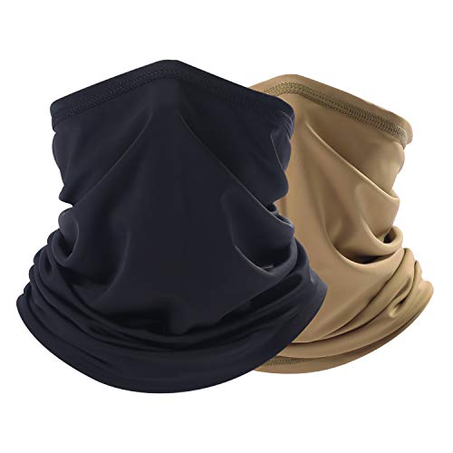 THINDUST Summer Bandana Face Cover - Sun Protection Neck Gaiter - Fishing face Scarf