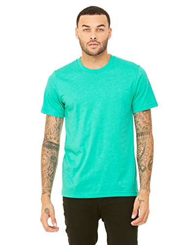 Bella Canvas Jersey Short-Sleeve T-Shirt (3001C) Heather Sea Green