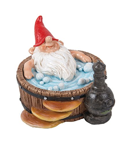 Preisvergleich Produktbild Vivid Arts MW02035 Miniature World Gartenzwerg im Whirlpool