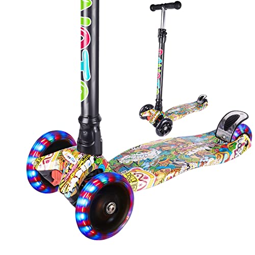 SANOTO Monopattino 3 Ruote, Monopattino Bambino