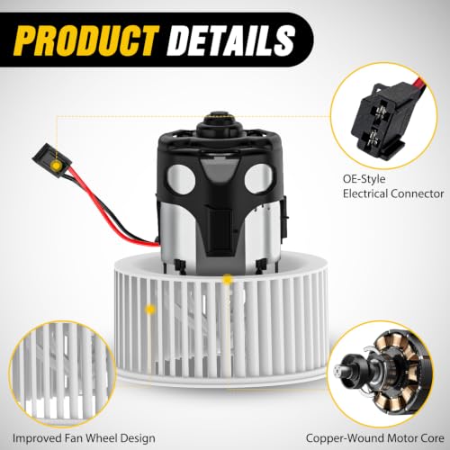 Image of Nilight HVAC Heater Blower Motor for BMW 528i 535i 550i 2011-2016