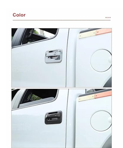 Cubierta para Ford F150 Raptor 2009-2014: accesorios de pegatinas de coche en carbono 2
