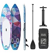 Capital Sports Lanikai Cruiser opblaasbaar stand-up paddling board, sup board, set: Board +...