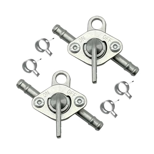 Image of 3 /16 inch Inline Fuel Shut Off Valve 2-Pack for Mini Bike ATV, Fits TaoTao