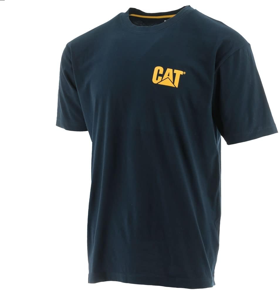 CAT Men's 1510579 Lightweight Trademark Short Sleeve T-Shirt
