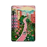 BNCEDJK San Francisco Travel, Lombard Street Retro-Poster, Metall-Blechschild, schicke Kunst, Retro, Eisenmalerei, Bar, Menschen, Höhle, Café, Familie, Garage, Poster, Wanddekoration, 20 x 30 cm