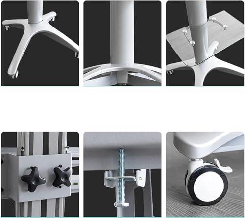 Soporte móvil para TV, carrito con ruedas para TV 32-70 pulg miniatura 4