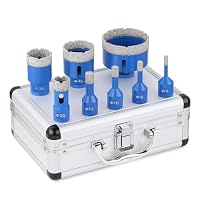 Carotteuse Diamant 40mm Vearter - Perçage à Sec - Pour Carrelage Et Pierre