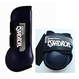  Eskadron Protection Gamaschen + Streichkappen 4er Set Größe Pony Nightblue