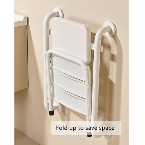 Tabouret de douche pliable mural pour sécuriser l'accès PMR