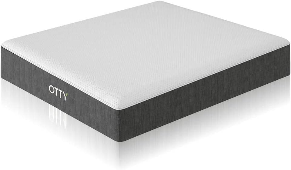 OTTY Original UK Double Luxury Hybrid Mattress - Up to 2000 16cm Pocket Springs, Heat Regulating Air Flow System, Washable Cover - 25cm Thickness, Medium-Firm Support - Bed In A Box - 100 Night Trial
