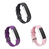 GinCoband 3PCS Fitbit alta HR bands,Replacement bands for Fitbit Alta,Fitbit alta HR with Watch Buckle