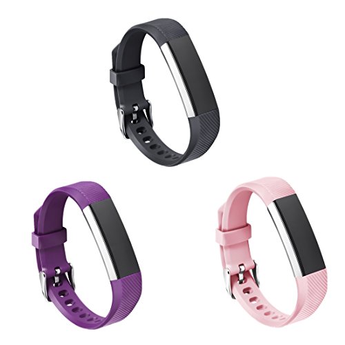 GinCoband 3PCS Fitbit alta HR bands,Replacement bands for Fitbit Alta,Fitbit alta HR with Watch Buckle