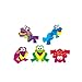 Frog Fun Supershapes Sticker [Set of 3]