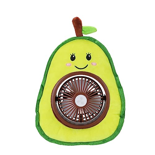 Kangnice AdorableQuiet Cartoon Plush USB Fan Cooler Adjustable 45° Rotations Energy Efficient For Desktop Bedroom LivingRoom Home