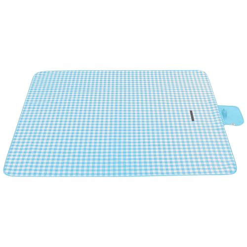 Pelle & Sol Picnic Blanket Waterproof, 200x140CM Foldable Picnic Mat - Outdoor Beach Blanket - Slip Resistant w/Carrying Handle - Sandproof & Washable Beach Mat for Garden, Hiking, Camping - Image 6