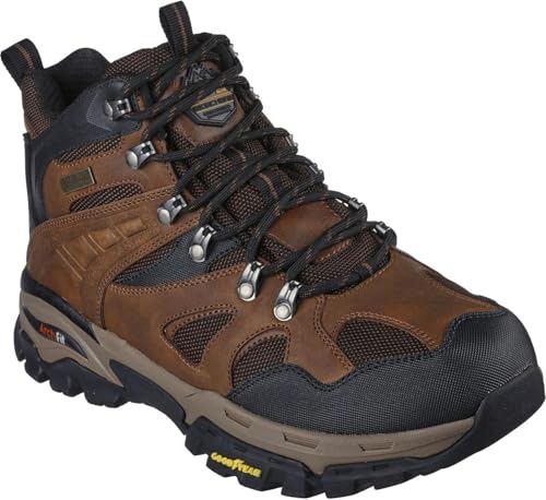Image of Skechers - Mens Relaxed Fit: Arch Fit Tarver - Ryland Hiking Shoes, Color Brown/Black, Size: 10 M US
