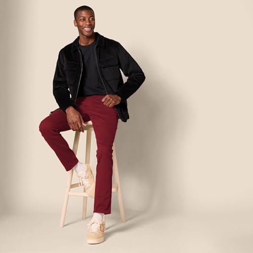 Image of Amazon Essentials Men's 5-Pocket Stretch Twill Casual Pants
