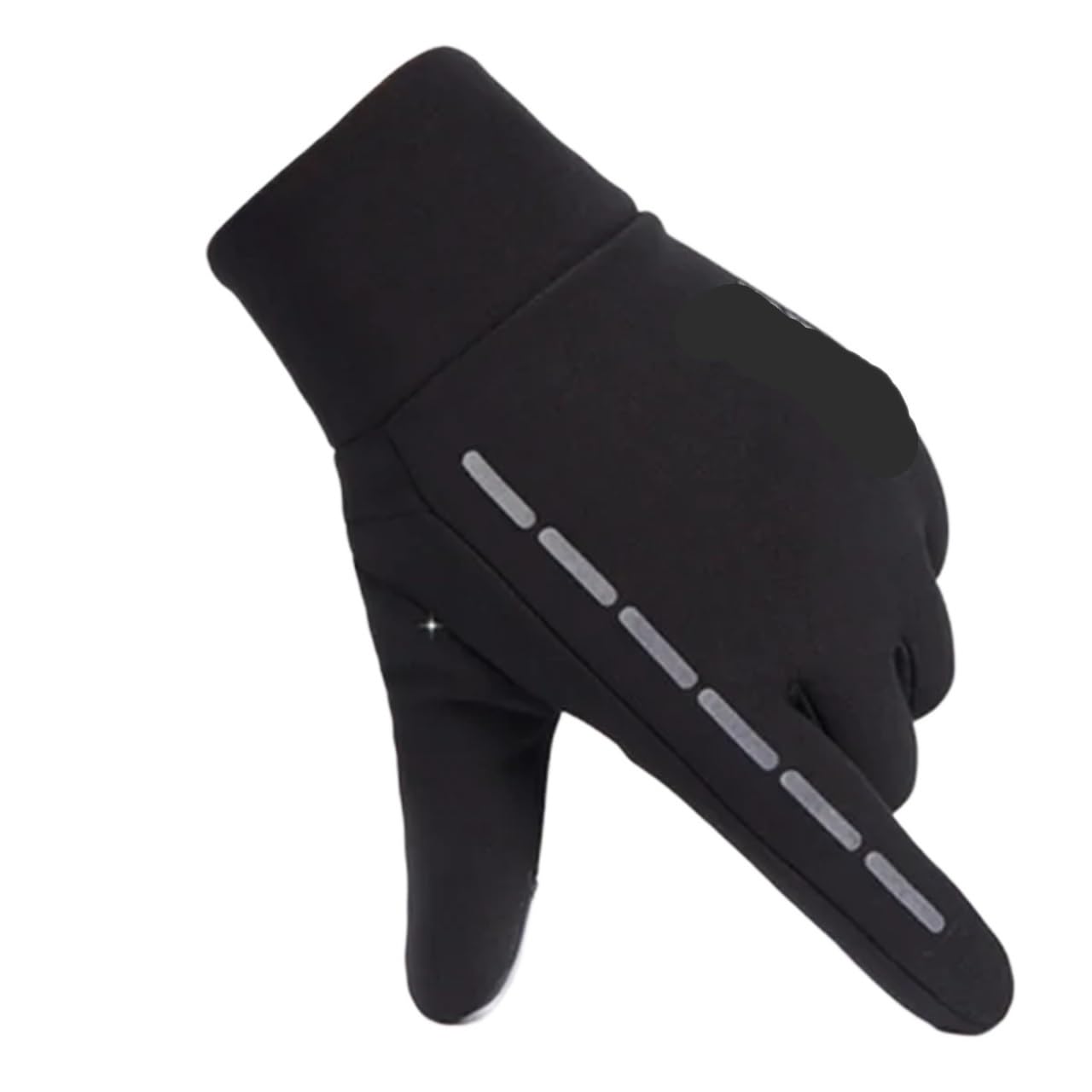 Guantes de Ciclismo Invierno Invierno Cálido Térmico Dedo Completo Deportes Bicicleta A Prueba Viento Bicicleta Guante Largo for Hombres Mujeres para Conducir