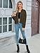 LA BAIESO Womens Bomber Jacket Coat Casual Stand Collar Zip Up Lightweight Fall Fashion Jackets Outfits with Pockets