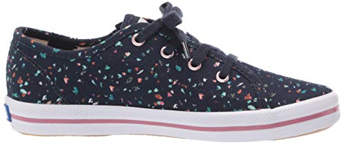 Keds Kickstart Seasonal Jr Sneaker, Navy/Multi, 4 Us Unisex Little Kid #TOP5