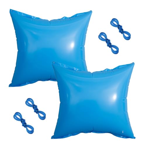 2 Cojines de Aire para Piscinas, 4 Ft Cuadrados, PVC miniatura 1