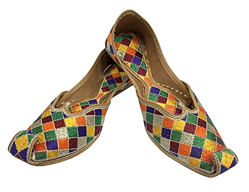 Image of Dress Shoes for Women Ethnic Designer Shoes Wide Shoes Punjabi Jutties