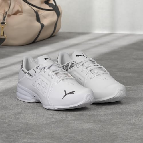 PUMA Mens Viz Runner Repeat Running Sneakers Shoes - White - Size 10 M2