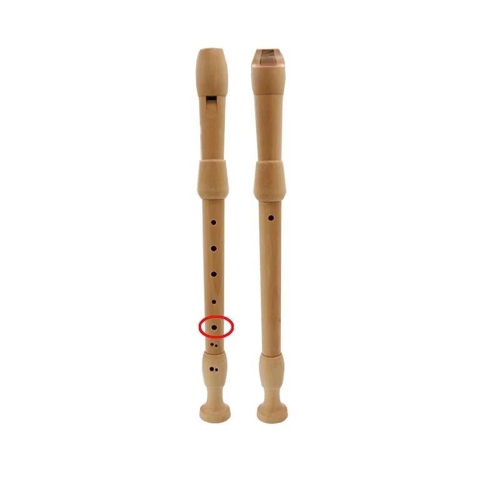 Flet Prosty Dla Początkujących 8 Otworowy Flet Prosty Alto Instrumenty Muzyczne Klarnet Z Drewna Klonowego(B)