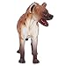 Gemini&Genius Hyena Toy for Kids, Plastic Animal Model Toy Hyaena Toy Figurine, Wild Life Wolf Animal Action Figure, Room Decoration, Cake Topper, Educational Play for Kids