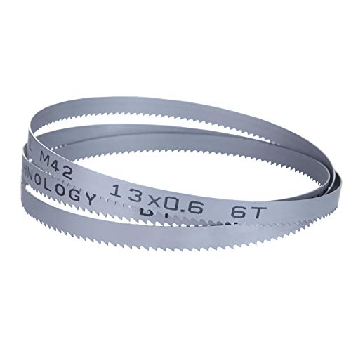 Brzeszczot do piły taśmowej bimetalicznej do cięcia drewna i metalu 13 x 0,63 mm Brzeszczot do piły taśmowej 1/2" x 0,025" Bimetaliczny brzeszczot do piły taśmowej/6 Tpi/1510 mm