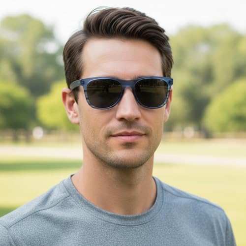 Image of CARFIA Zero - Gravity Feel Polarized Men's Sunglasses UV Protection Flexible Durable Ultralightweight TR90 Sport Frame CA0931