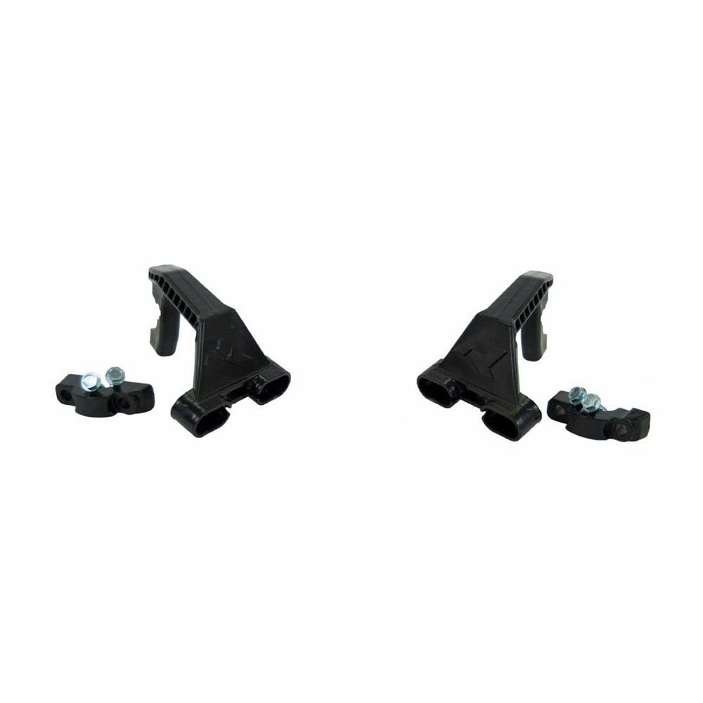 PARAMANI HP2 UNIVERSALI CON KIT MONTAGGIO - ROSSO CRF