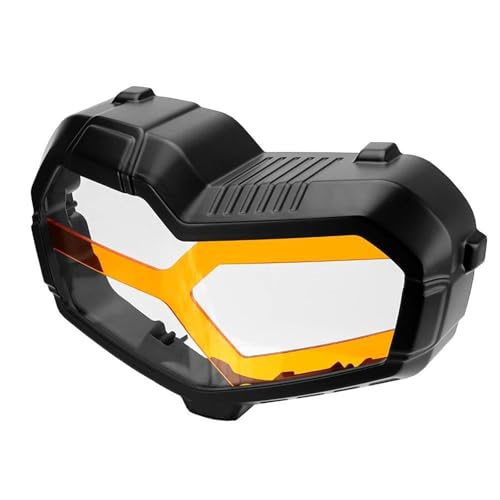 Protection de phare F750GS F850GS orange anti-gravillons pour l'aventure