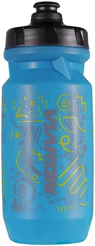 Botella de agua de bicicleta Ciclismo botella de agua antifugas, botella deportiva de bicicleta de montaña 18.6 fl oz (azul)