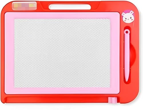 GDFEBDAWお絵かきボード おえかきボード お絵描き 落書きボード 磁石 消せる 繰り返し使える 学習 落書き カラーランダムお絵かきボード レッド