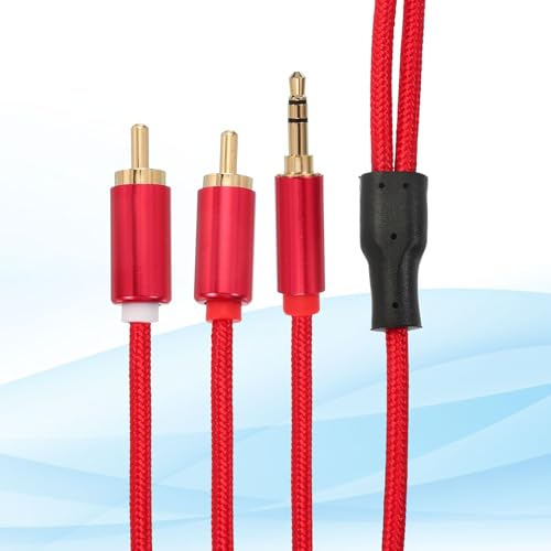 Cable divisor RCA Y de 2m PATIKIL con nailon trenzado contra interferencias 3