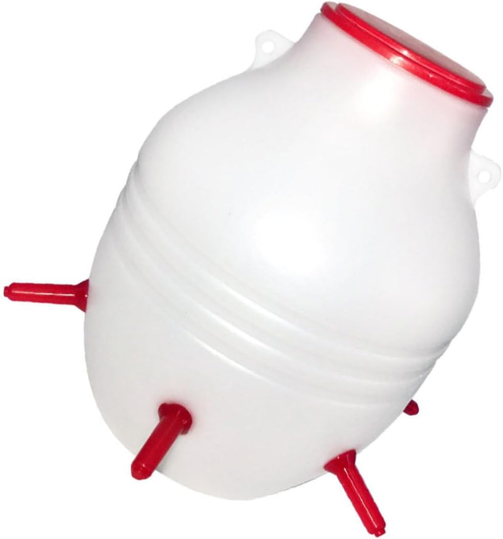 Lamb Feeder Bucket with Nipples Automatic Nursing Feeder for Pigs Dogs and Multi Outlet Design for Efficient Feeding Construction for