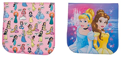 4-In-1 Interchangeable Kids Backpack | Disney Princess Backpack - Includes (2) Double Sided Image Panels For 4 Unique Looks #TOP6
