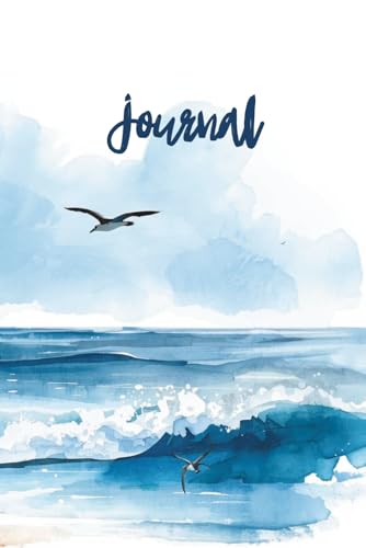 Ocean Waves Notebook: A Blank Writing Journal Inspired by Sea Spray, Waves & the Energy of the Open Sea