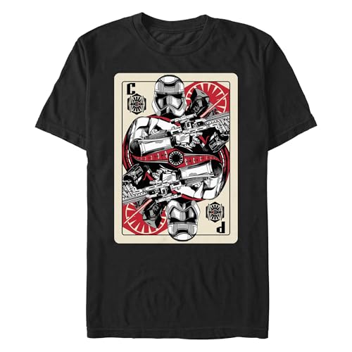 T-shirt Star Wars Phasma homme noir 3XL grand format haut de mode geek