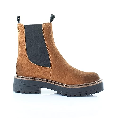 Image of Sam Edelman Women's Laguna Chelsea Boot Frontier Brown 8.5 Medium