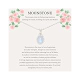 New Beginnings Gifts Moonstone Necklace...