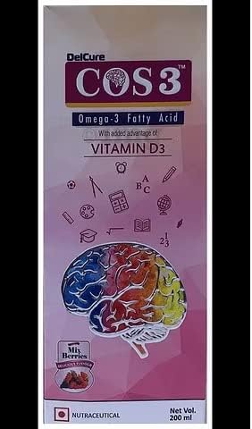 Cos 3 Mix Berries Delicious Syrup 200 ml