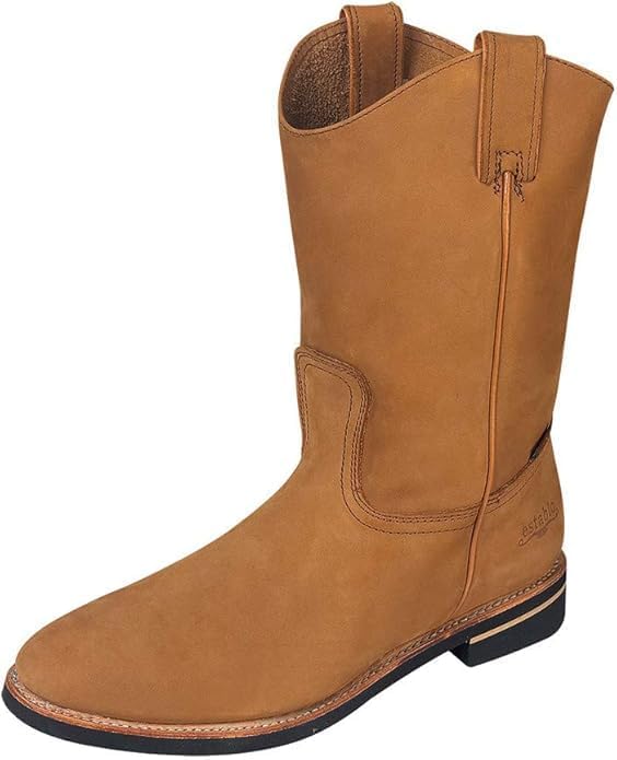 Men's Boots Western Cowboy Leather Nobuck, Botas Hombre Vaquera o de trabajo (10)