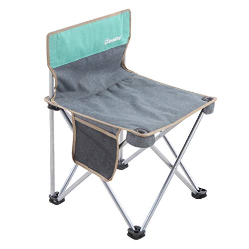 Portable Folding Camping Chair, Mini Armless Lightweight Stool with Carry Bag for Outdoor